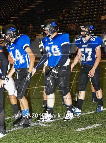 Thumbnail 1 in Kingman Academy vs. Bourgade Catholic photogallery.