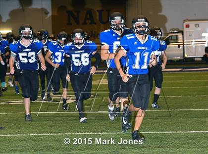Thumbnail 1 in Kingman Academy vs. Bourgade Catholic photogallery.