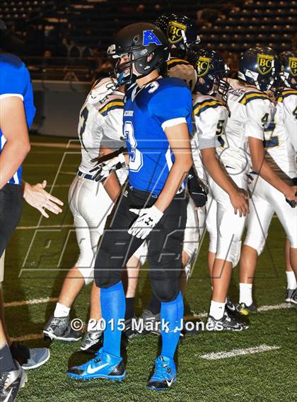 Thumbnail 1 in Kingman Academy vs. Bourgade Catholic photogallery.