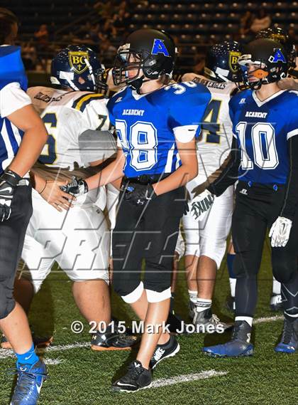 Thumbnail 2 in Kingman Academy vs. Bourgade Catholic photogallery.