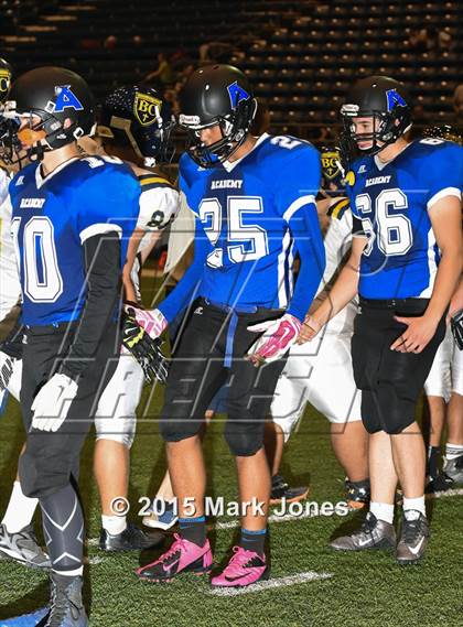 Thumbnail 1 in Kingman Academy vs. Bourgade Catholic photogallery.