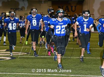 Thumbnail 2 in Kingman Academy vs. Bourgade Catholic photogallery.
