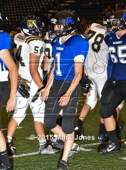 Thumbnail 1 in Kingman Academy vs. Bourgade Catholic photogallery.
