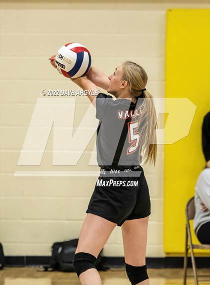 Thumbnail 1 in Canyon View vs Valley (PHS JV Volleyball Tournament) photogallery.