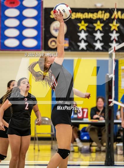 Thumbnail 2 in Canyon View vs Valley (PHS JV Volleyball Tournament) photogallery.