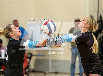 Thumbnail 1 in Canyon View vs Valley (PHS JV Volleyball Tournament) photogallery.