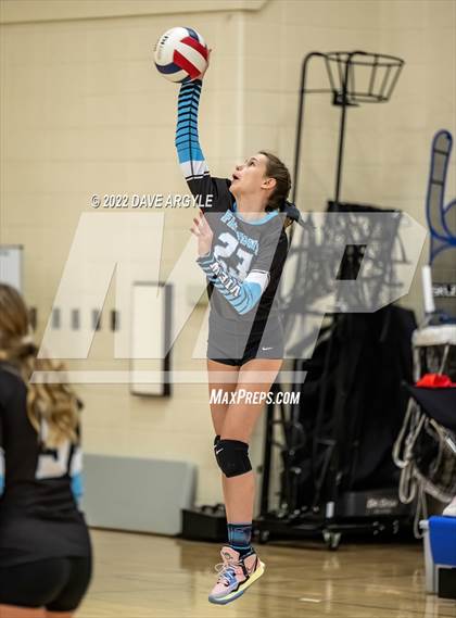 Thumbnail 3 in Canyon View vs Valley (PHS JV Volleyball Tournament) photogallery.