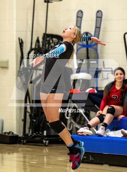 Thumbnail 3 in Canyon View vs Valley (PHS JV Volleyball Tournament) photogallery.
