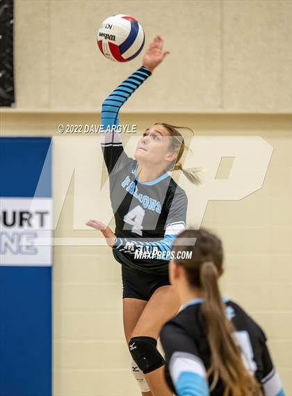 Thumbnail 3 in Canyon View vs Valley (PHS JV Volleyball Tournament) photogallery.