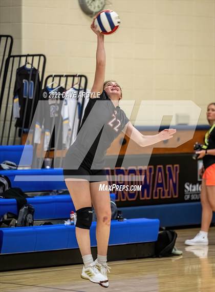 Thumbnail 2 in Canyon View vs Valley (PHS JV Volleyball Tournament) photogallery.