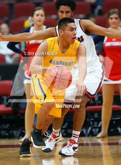 Thumbnail 3 in Alchesay vs. Scottsdale Christian Academy (AIA 2A Final) photogallery.