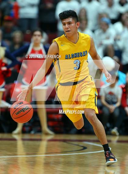 Thumbnail 2 in Alchesay vs. Scottsdale Christian Academy (AIA 2A Final) photogallery.