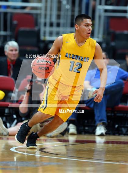Thumbnail 1 in Alchesay vs. Scottsdale Christian Academy (AIA 2A Final) photogallery.
