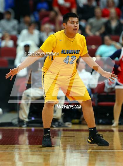 Thumbnail 3 in Alchesay vs. Scottsdale Christian Academy (AIA 2A Final) photogallery.