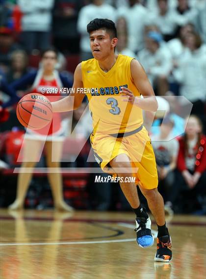 Thumbnail 1 in Alchesay vs. Scottsdale Christian Academy (AIA 2A Final) photogallery.