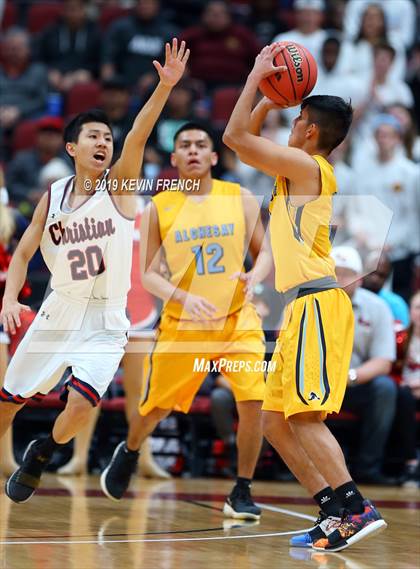 Thumbnail 1 in Alchesay vs. Scottsdale Christian Academy (AIA 2A Final) photogallery.