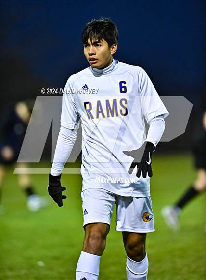 Thumbnail 3 in Holy Family vs Roaring Fork (CHSAA 3A Semi Final) photogallery.