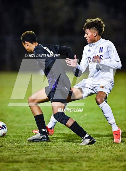 Thumbnail 3 in Holy Family vs Roaring Fork (CHSAA 3A Semi Final) photogallery.