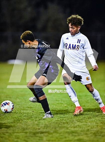 Thumbnail 2 in Holy Family vs Roaring Fork (CHSAA 3A Semi Final) photogallery.