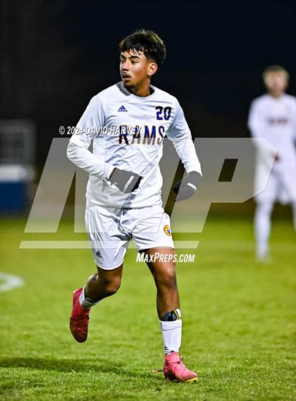 Thumbnail 3 in Holy Family vs Roaring Fork (CHSAA 3A Semi Final) photogallery.