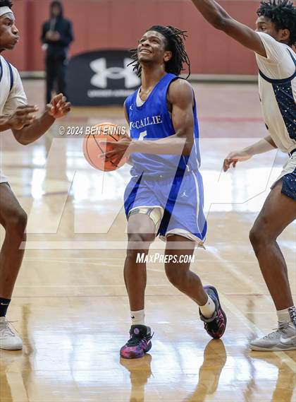 Thumbnail 1 in Mt. Bethel Christian Academy vs. McCallie (Hard in the Paint) photogallery.