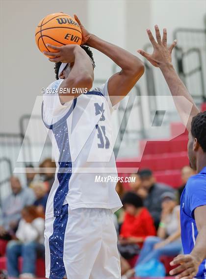 Thumbnail 2 in Mt. Bethel Christian Academy vs. McCallie (Hard in the Paint) photogallery.