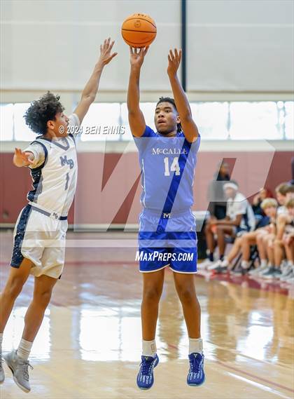 Thumbnail 3 in Mt. Bethel Christian Academy vs. McCallie (Hard in the Paint) photogallery.