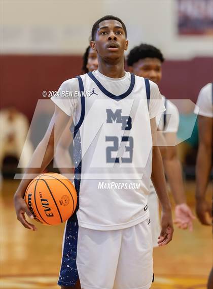 Thumbnail 1 in Mt. Bethel Christian Academy vs. McCallie (Hard in the Paint) photogallery.