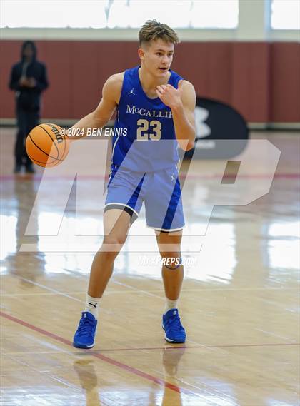 Thumbnail 2 in Mt. Bethel Christian Academy vs. McCallie (Hard in the Paint) photogallery.