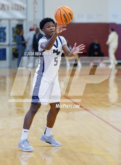 Thumbnail 1 in Mt. Bethel Christian Academy vs. McCallie (Hard in the Paint) photogallery.