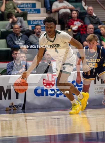 Thumbnail 1 in Elmont vs West Genesee (NYSPHSAA Class AA Final) photogallery.