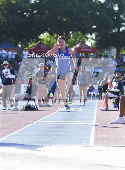Thumbnail 3 in CIF State Track and Field Championships (Girls Triple Jump Qualifying) photogallery.