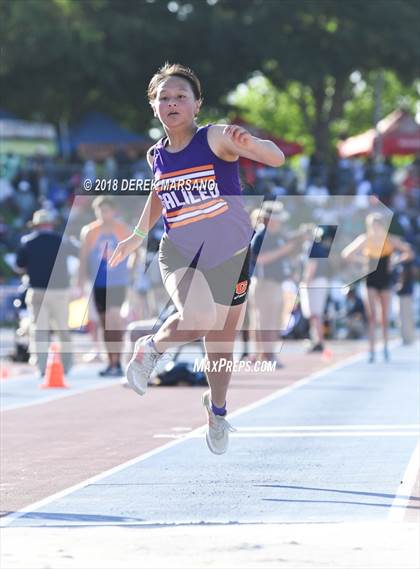 Thumbnail 3 in CIF State Track and Field Championships (Girls Triple Jump Qualifying) photogallery.