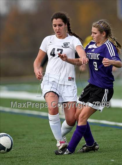 Thumbnail 2 in Westbrook @ Immaculate (CIAC Class S 2nd Round) photogallery.