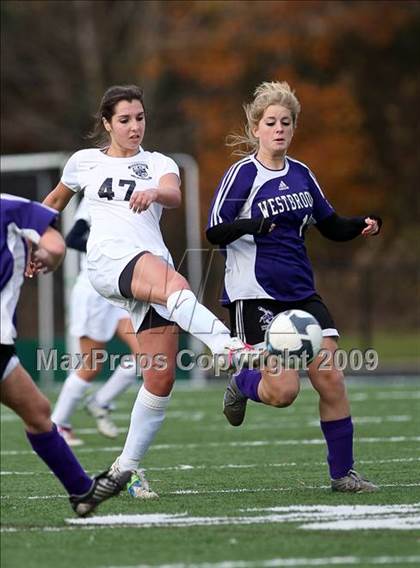 Thumbnail 3 in Westbrook @ Immaculate (CIAC Class S 2nd Round) photogallery.