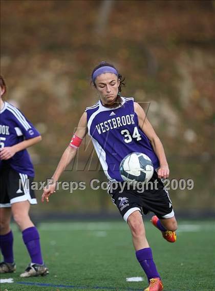 Thumbnail 1 in Westbrook @ Immaculate (CIAC Class S 2nd Round) photogallery.