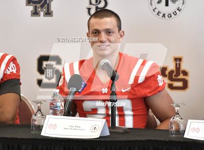 Thumbnail 3 in Trinity League Media Day - Mater Dei photogallery.