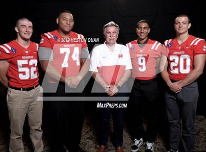 Thumbnail 2 in Trinity League Media Day - Mater Dei photogallery.