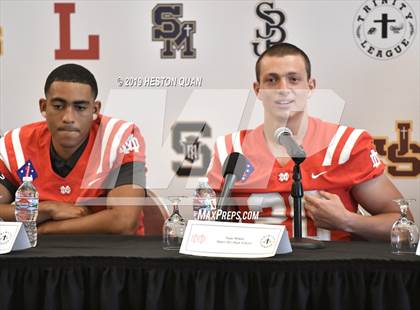 Thumbnail 1 in Trinity League Media Day - Mater Dei photogallery.