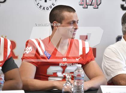 Thumbnail 1 in Trinity League Media Day - Mater Dei photogallery.
