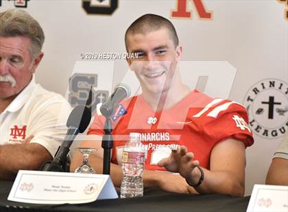 Thumbnail 2 in Trinity League Media Day - Mater Dei photogallery.