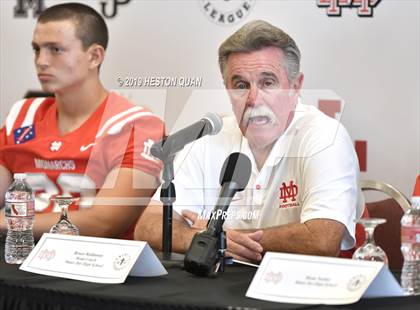 Thumbnail 3 in Trinity League Media Day - Mater Dei photogallery.