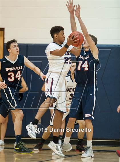 Thumbnail 1 in Pinnacle @ Perry (AIA Division 1 Round 2 Playoff) photogallery.