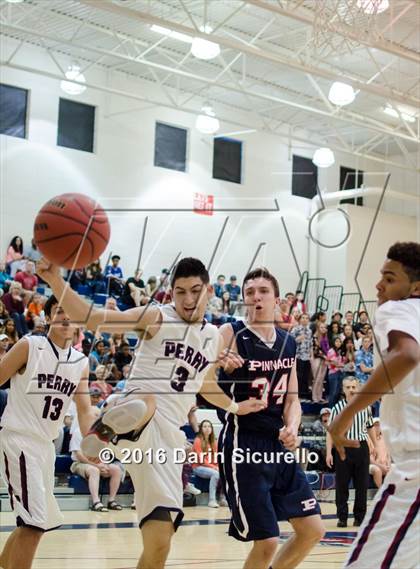 Thumbnail 2 in Pinnacle @ Perry (AIA Division 1 Round 2 Playoff) photogallery.