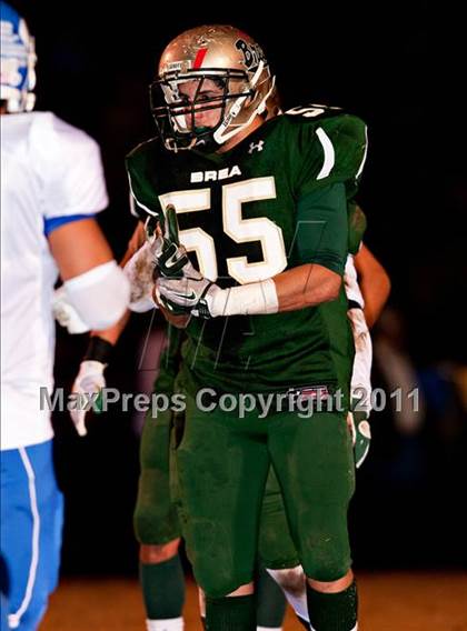 Thumbnail 3 in Brea Olinda vs. La Habra (CIF SS Southwest Playoffs) photogallery.