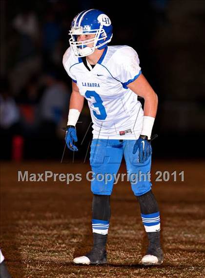Thumbnail 3 in Brea Olinda vs. La Habra (CIF SS Southwest Playoffs) photogallery.