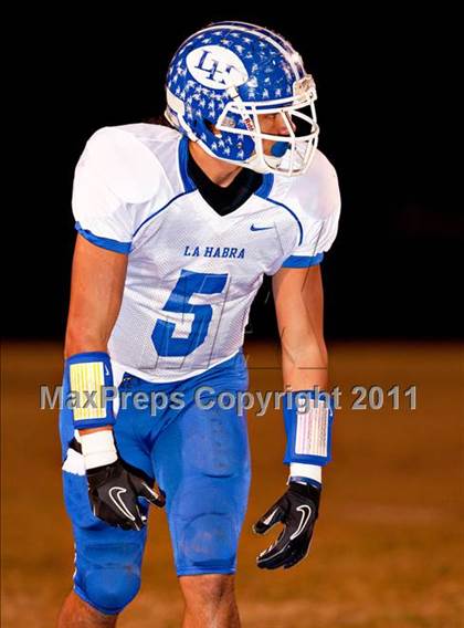 Thumbnail 1 in Brea Olinda vs. La Habra (CIF SS Southwest Playoffs) photogallery.