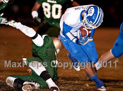 Thumbnail 3 in Brea Olinda vs. La Habra (CIF SS Southwest Playoffs) photogallery.