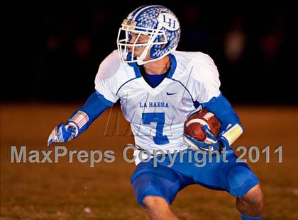 Thumbnail 2 in Brea Olinda vs. La Habra (CIF SS Southwest Playoffs) photogallery.