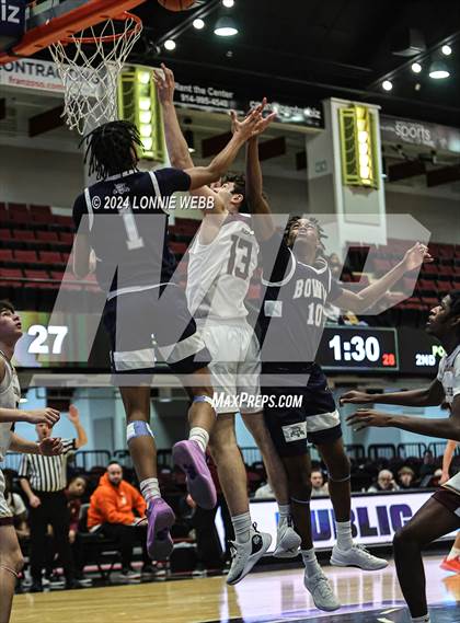 Thumbnail 1 in John Bowne vs Iona Prep (Pubic vs Catholic Hoops Showdown) photogallery.